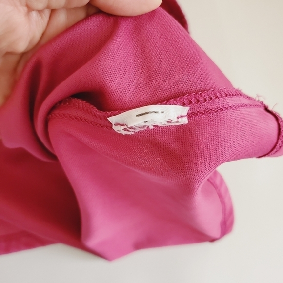 7015 * Xhilaration Lace Spaghetti Strap Mini Dress Magenta Size S - Picture 4 of 9